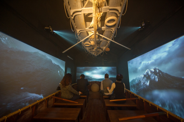 Al Galata Museo Del Mare Di Genova La Sala Della Tempesta In D